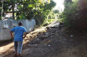 Routes, réseaux d'eau ou d'assainissement, le quartier de La Vigie est totalement à aménager