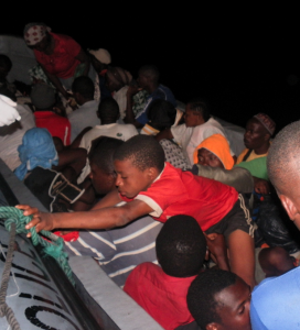 Enfant intercepté dans un kwassa entrant clandestinement à Mayotte 