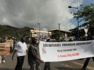 En 2011 à Mayotte, Rwandais et Congolais dénonçaient les exactions du président Kagamé