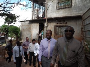 Kawéni-Mangatélé : le maire et certains de ses adjoints avec les membres du CES