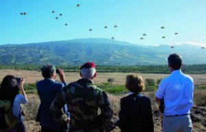 L'exercice des FAZSOI à La Réunion qui ont déployé plus de 150 militaires à l'Etang-Salé (Photo: JIR)