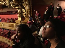 Les étudiants du CUFR à l'opéra Garnier l'année dernière