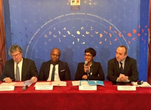 La Signature du plan eau Mayotte le 27 fébrier 2017 (Archives)