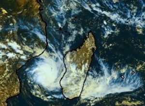 La dépression est devenue une tempête tropicale modérée, au sud du Canal du Mozambique