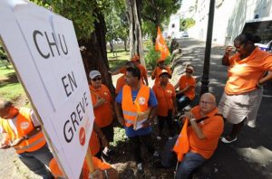 CHU en grève (Photo: JIR)