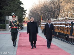 Le président malgache reçu avec les honneurs à Pékin