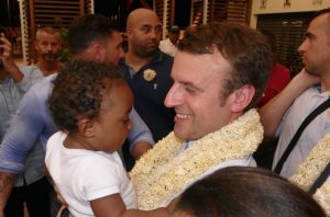 Emmanuel Macron à Mayotte le 25 mars dernier