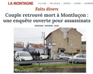 Montluçon vit dans la crainte depuis les deux premiers meurtres début mars (Capture d'écran: La Montagne)