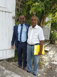 Issa Issa Abdou félicite le nouveau président Jean-Claude Virapoulé