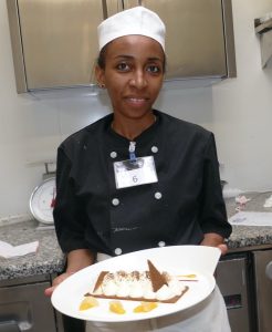 Naïla Mohamed Abdou a fait fondre le jury avec son dessert