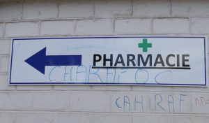 Pharmacie pancarte
