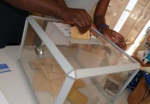 Vote à Mamoudzou le dimanche 7 mai 2017 pour l'élection présidentielle