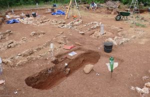 Le chantier de fouilles d'Antsiraka Boira