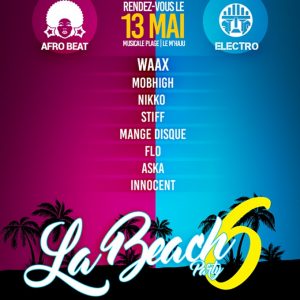 z Beach party 13 mai