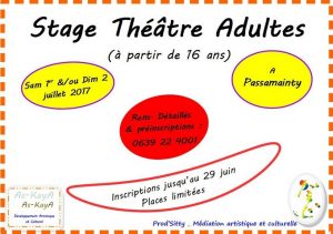 AAA Stage théâtre adulte
