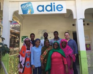 Une partie de l'équipe de l'Adie qui s'apprête à fêter ses 20 ans de présence à Mayotte