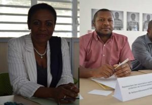 Comité de l'eau et de la biodiversité: Anchya Bamana et Nailane-Attoumane Attibou (Photos: préfecture de Mayotte)