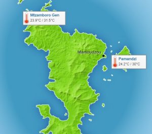 Températures record pour un mois de juin à Mayotte