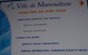 Perquisition au 2ème étage de la mairie de Mamoudzou