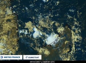 Capture de l'animation satellite de ce 19 novembre à 7h30 locales