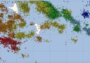 19.000 impacts autour de Mayotte