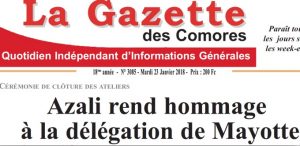 Gazette Comores
